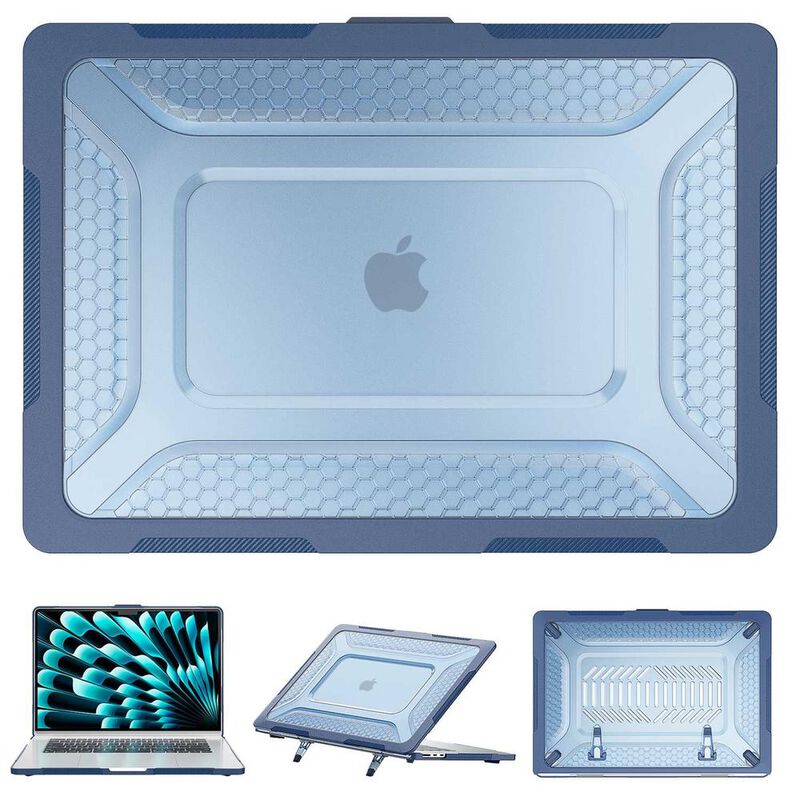 Funda TEKKU HC para MacBook Air 15 Azul A2941 A... image number null