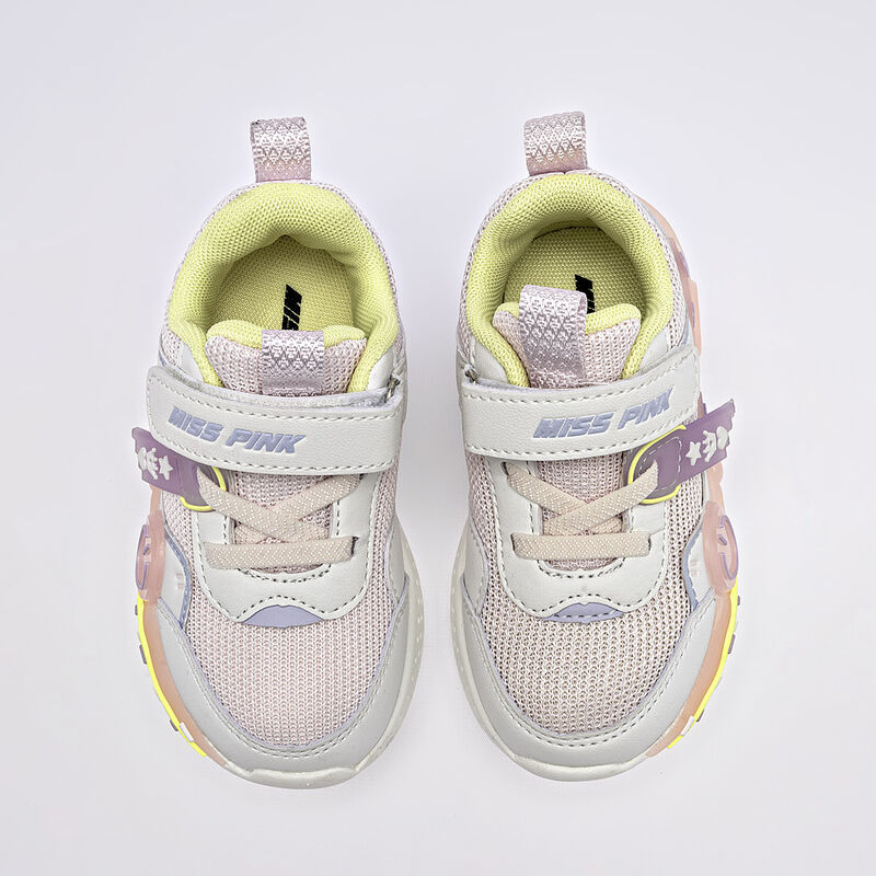 Miss Pink tenis para BEB&Eacute; rosa multicolor cod 1... image number null