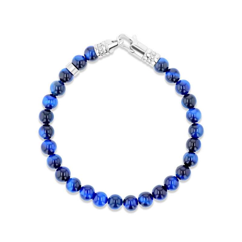 Pulsera Con Aplicaciones De Acero Para Caballer... image number null