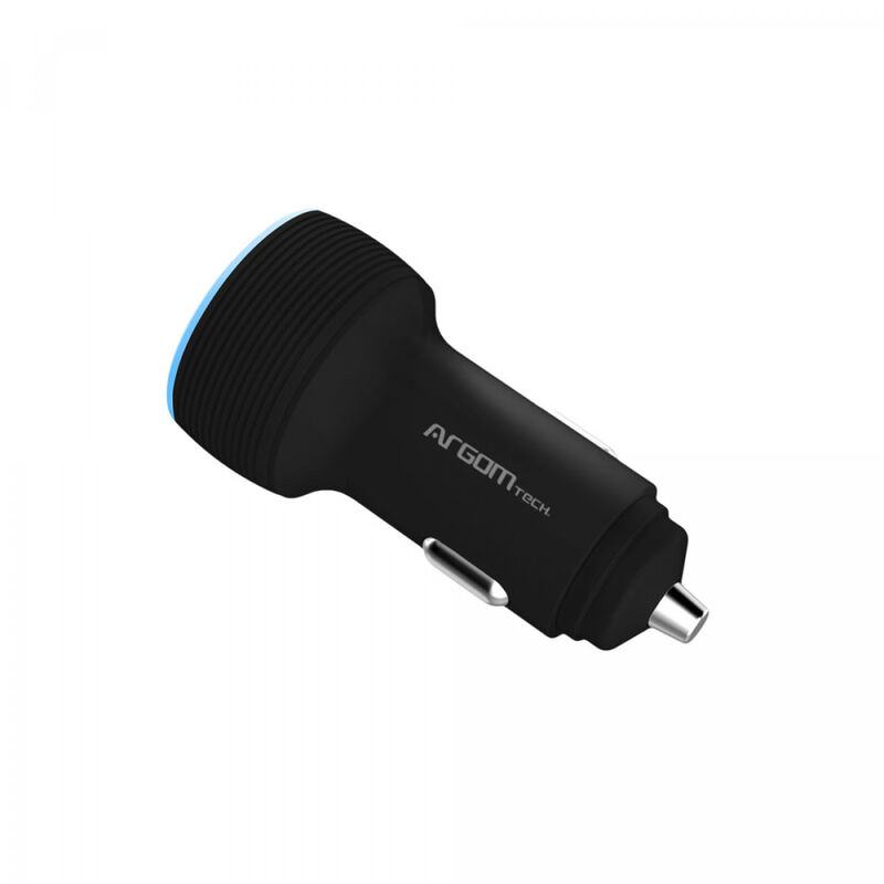 Cargador De Auto  Pd 36W Tipo-C & Usb Negro image number null