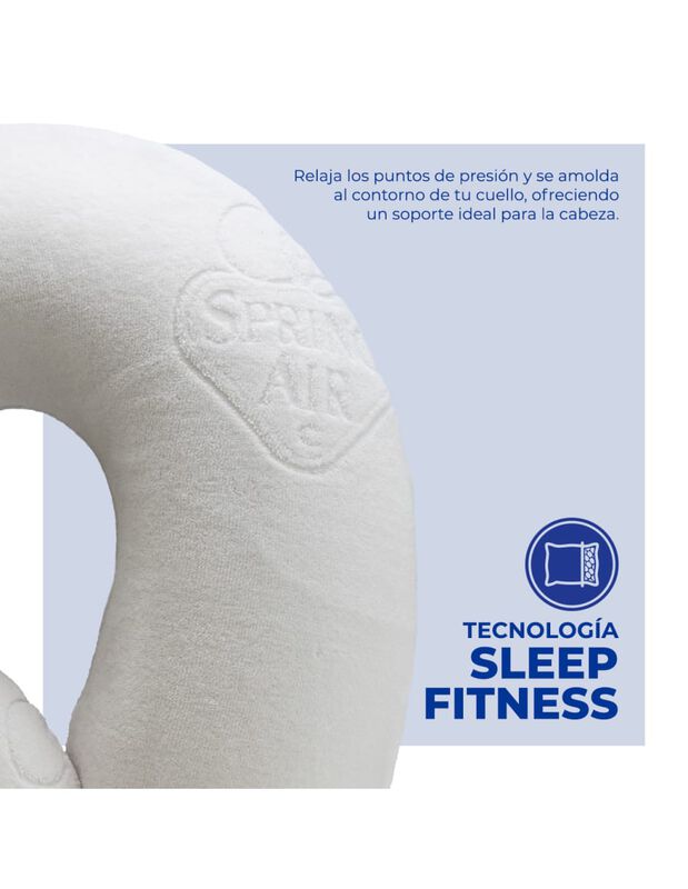 Almohada de Viaje para Cuello Spring Air Neck S... image number null