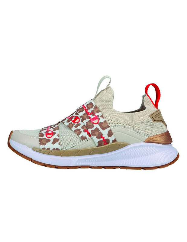 Tenis Dama Champion Flexer Z Print Beige CA1016... image number null