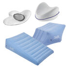 Set de almohadas ortopédicas memory foam y almohadas inflables para viaje - AG BOX