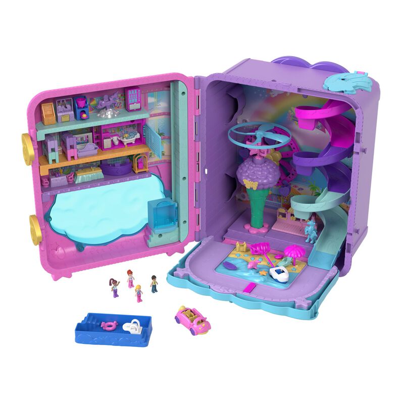 Set De Juego Polly Pocket Pollyville Resort Con... image number null