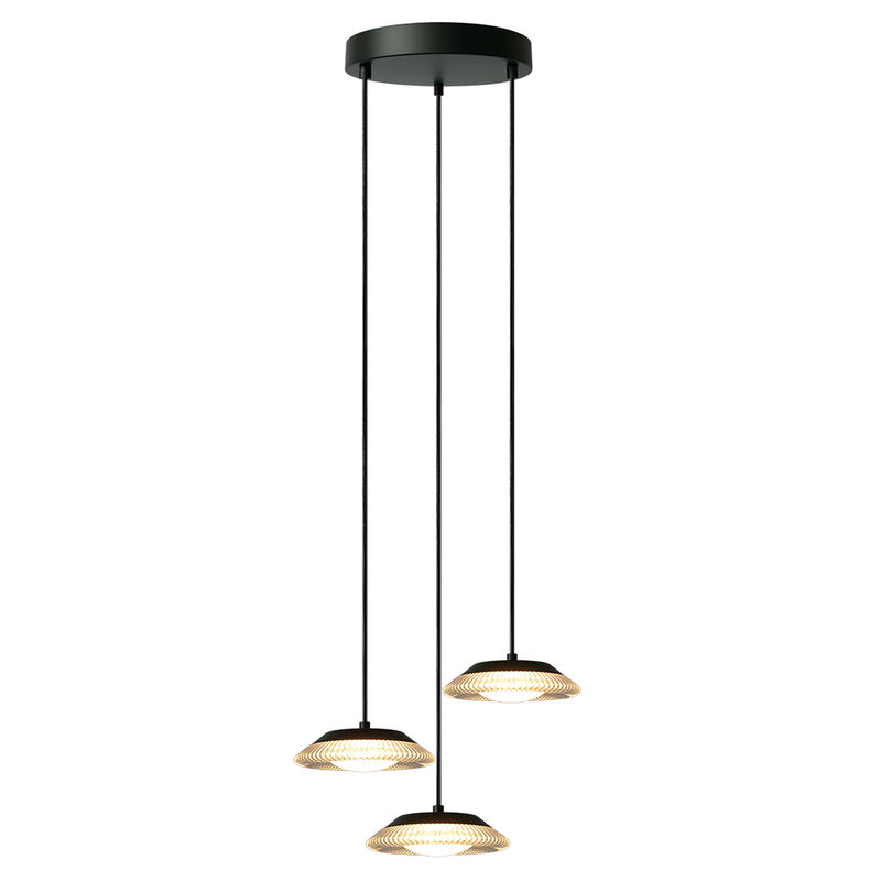 L&aacute;mpara Colgante Led De Acr&iacute;lico 17.5 W, Luz C&aacute;... image number null