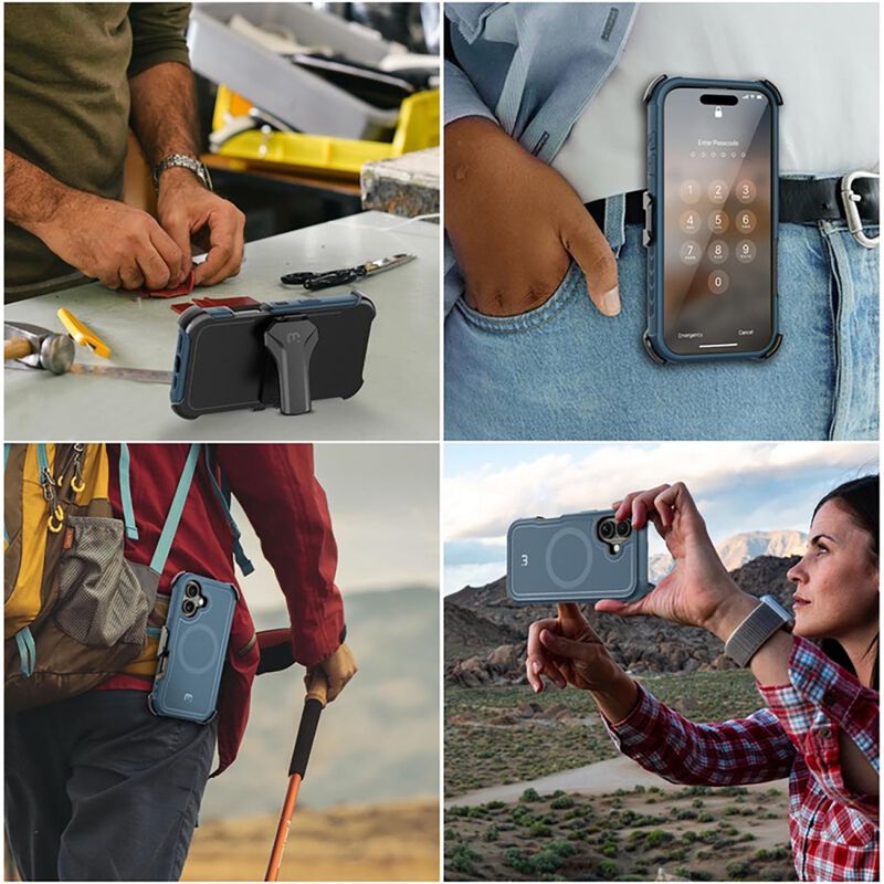 Funda Mybat Maverick Mag Clip Para Iphone 16 Pl... image number null