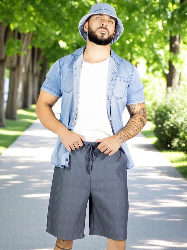 Short Hombre Casual Cintura Ajustable Detalles ... image number null