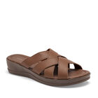 Via Moda Sandalia para mujer camel