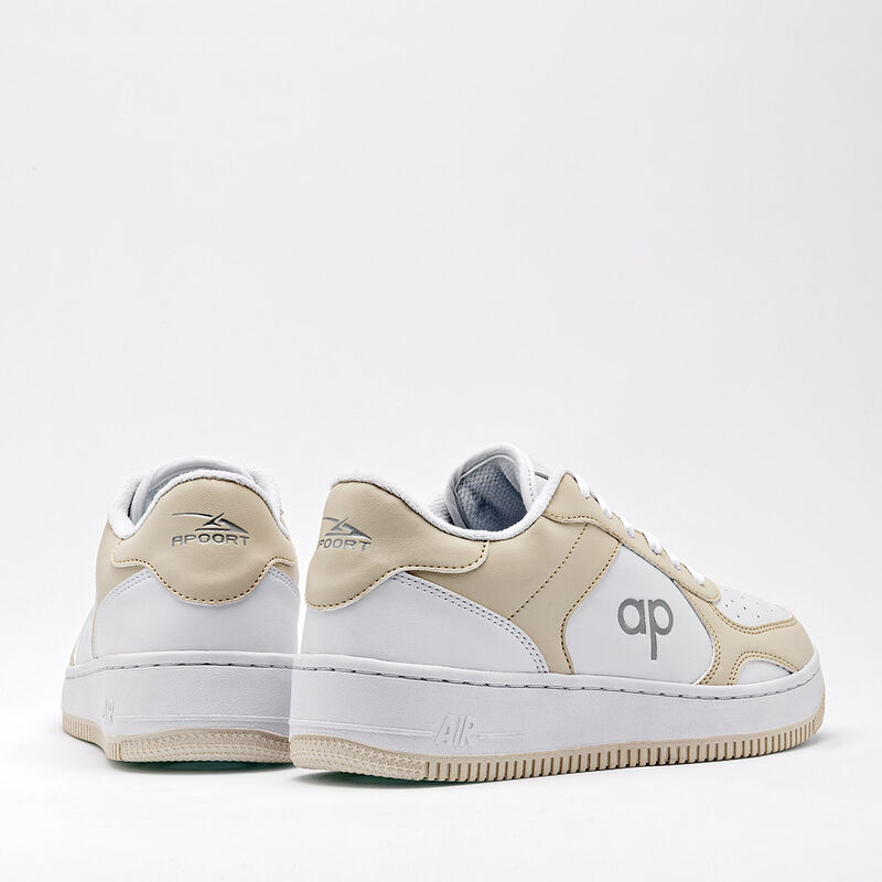 Apoort Tenis Para Mujer Blanco Beige Cod 129097... image number null