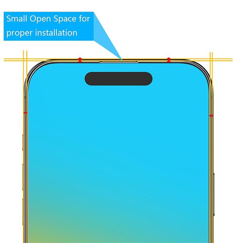 Mica Vidrio MYBAT para iPhone 16 PRO MAX protec... image number null