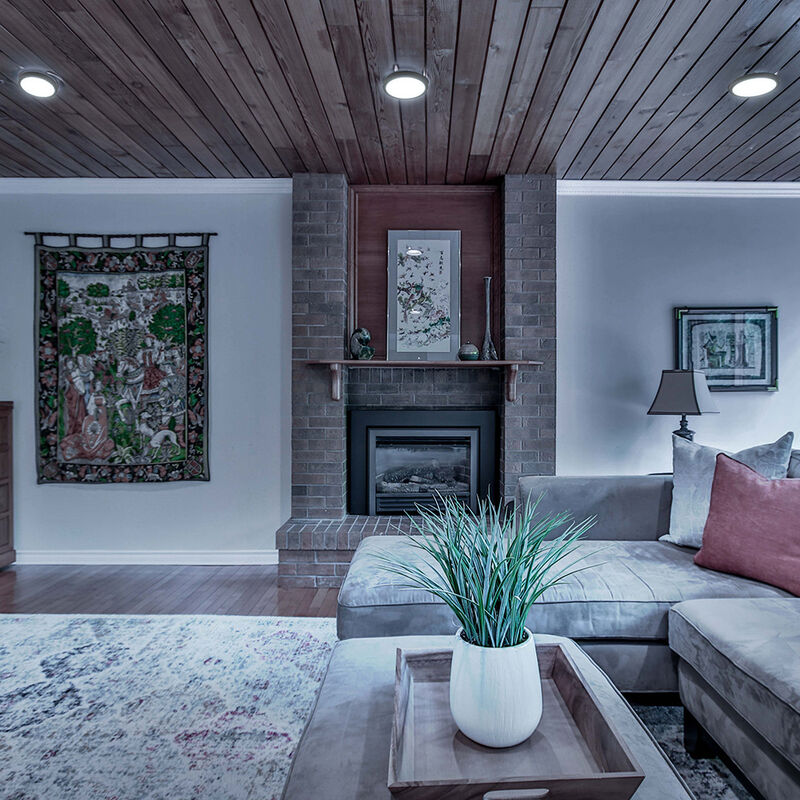 L&aacute;mpara Plaf&oacute;n LED de Sobreponer, 18 W, Luz de ... image number null