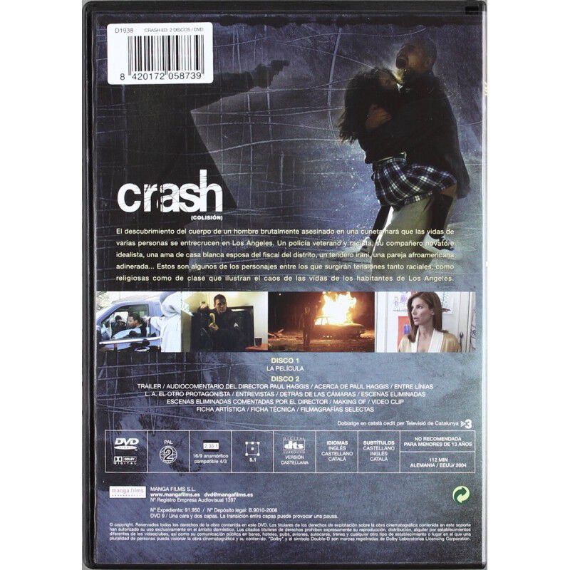 Crash  (dvd) 1986 image number null
