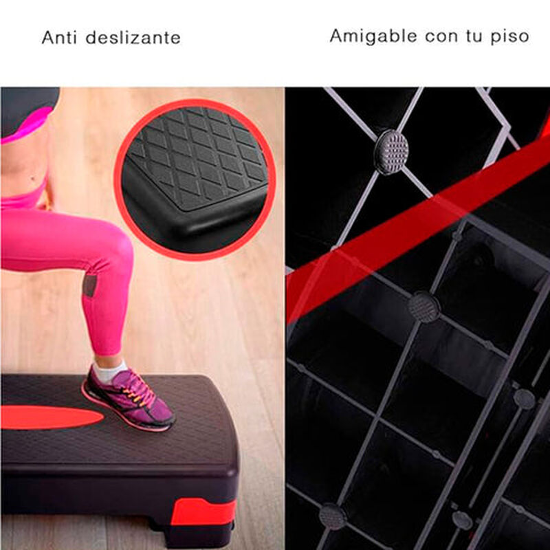 Escal&oacute;n Brandtrendy&nbsp;Step Aerobics Ajustable 2 A... image number null