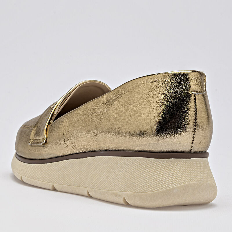 Ivi Love mocas&iacute;n para mujer dorado cod 140463-E image number null
