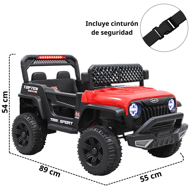 Camioneta Montable El&eacute;ctrica para Ni&ntilde;os Luces y... image number null