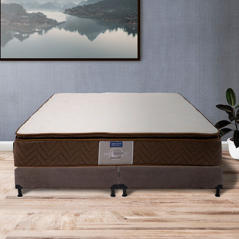 Colch&oacute;n King Size Restonic Nautilus+S&aacute;banas Dic... image number null