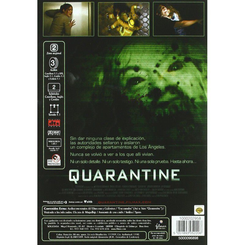 Quarantine [DVD] image number null