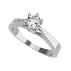 Anillo de Compromiso en Oro de 14K con Circonia - Amore Mio!