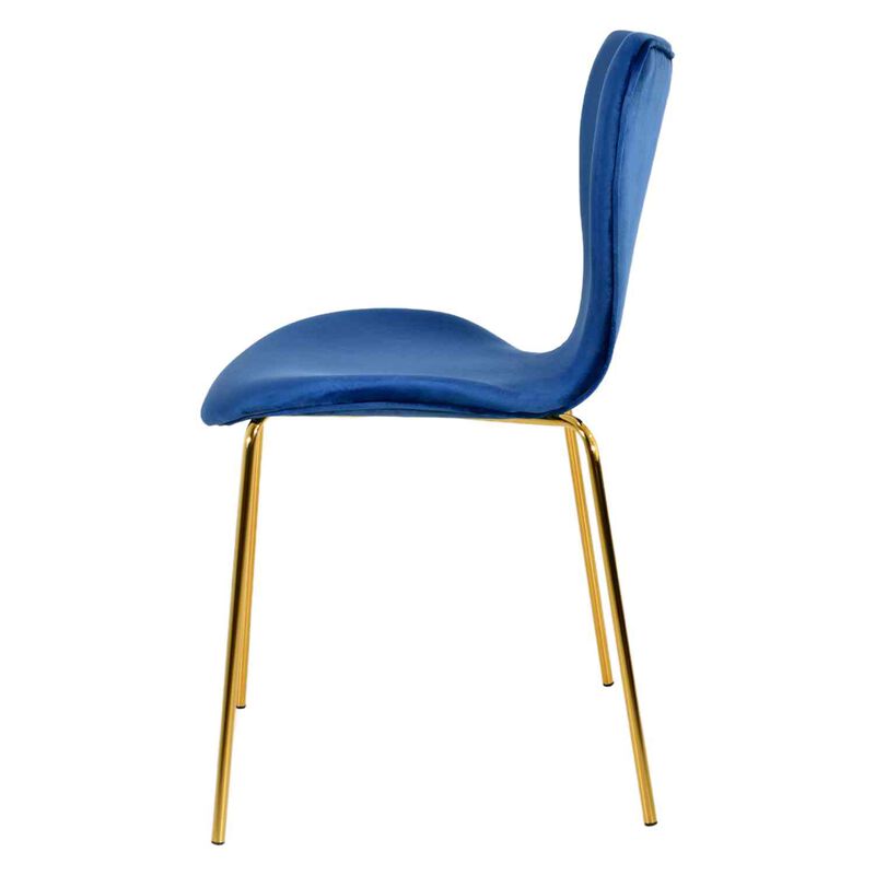 Juego Set 4 Sillas Terciopelo Comedor Tapizada ... image number null