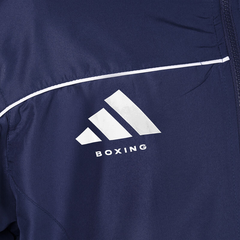 Chamarra  Azul Con Blanco Adidas image number null
