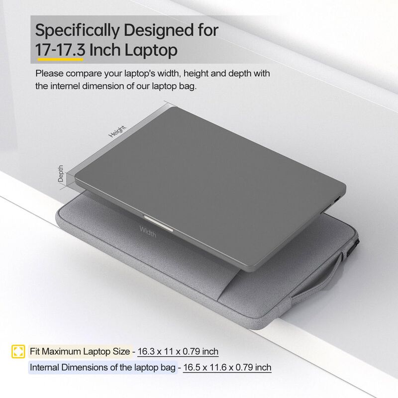Funda Para Port&aacute;til Ikammo De 17,3" Para Hp/env... image number null