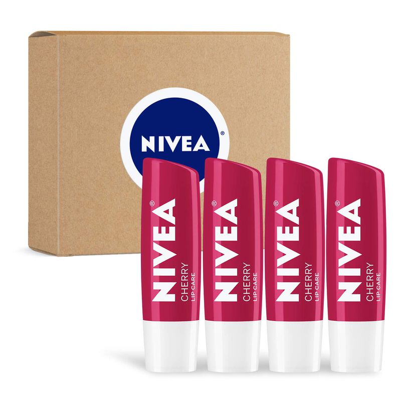 B&aacute;lsamo Labial Nivea Cherry Tinted Lip Care, Pa... image number null