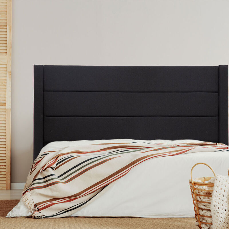 Cabcera King Size Dicasa Lugo Negro image number null