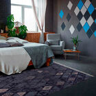 Tapete Decorativo Hemming Azul Poliester 160X230Cm