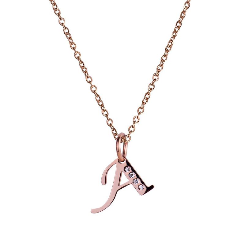 Charm Original, Dije Inicial Letra Zirconia, Jo... image number null