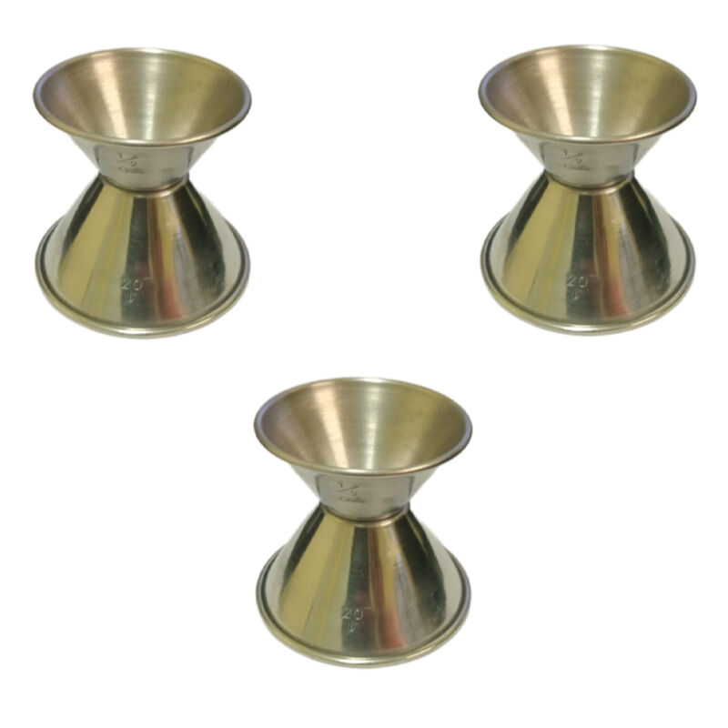 Jigger Porcionador Para Bebidas Acero Inoxidabl... image number null