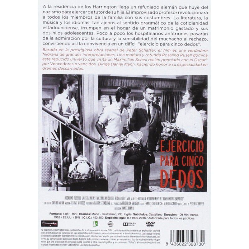 Ejercicio Para Cinco Dedos [dvd] image number null
