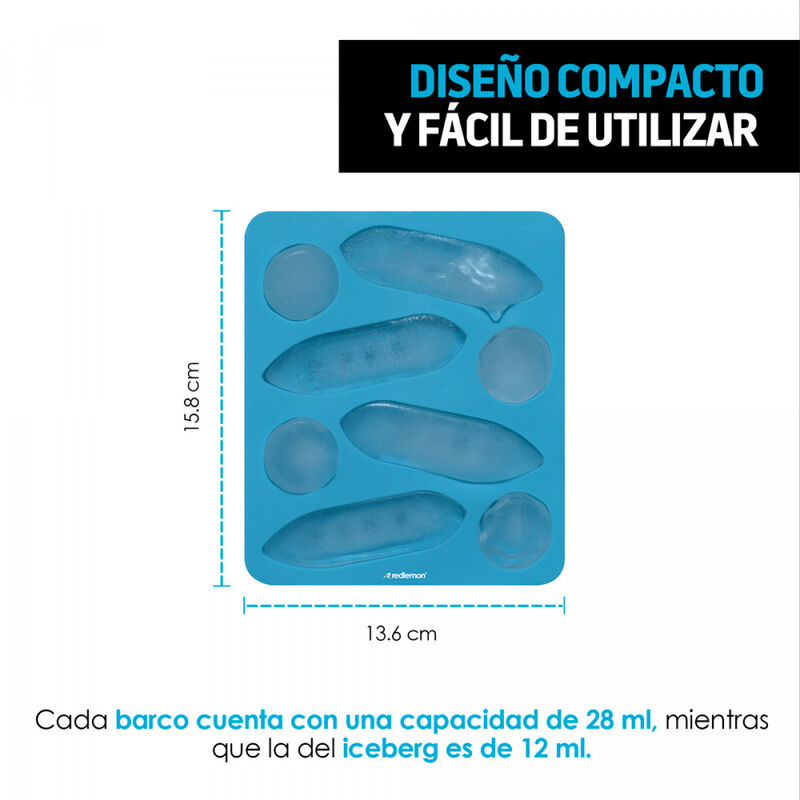 Moldes para Hielos 2 Pzs image number null
