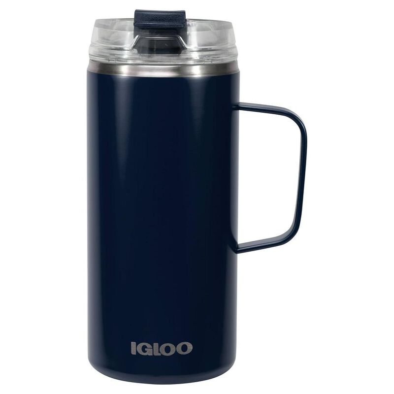 Igloo Taza t&eacute;rmica acero inoxidable 18oz, azul image number null