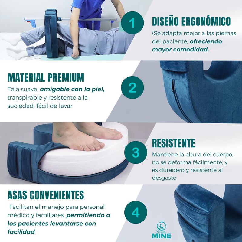 Cojin Giratorio En W Para Pacientes En Cama Sc-... image number null