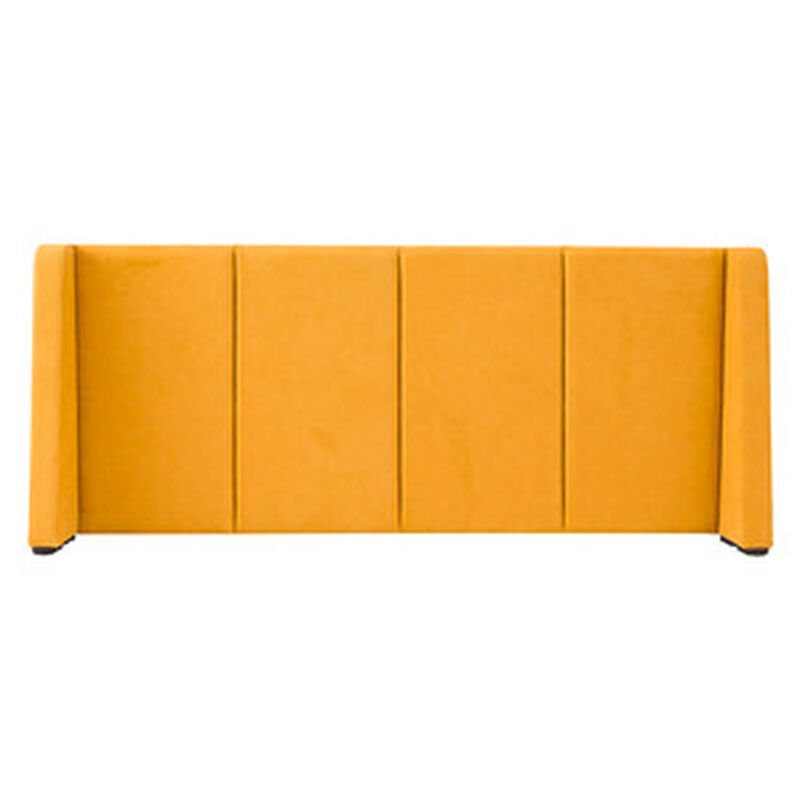 Cabecera King Size Dicasa Milan Mostaza image number null