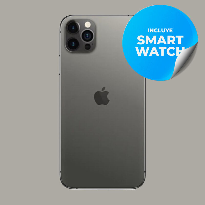 Iphone 12 Pro Max Reacondicionado 128Gb Gris + ... image number null
