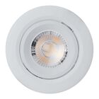 Pack de 6 spots Aksi 5W Circular LED Empotrable Dirigible Luz C&aacute;lida