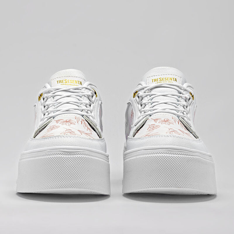 360 tenis para mujer blanco rosa cod 140196-E image number null