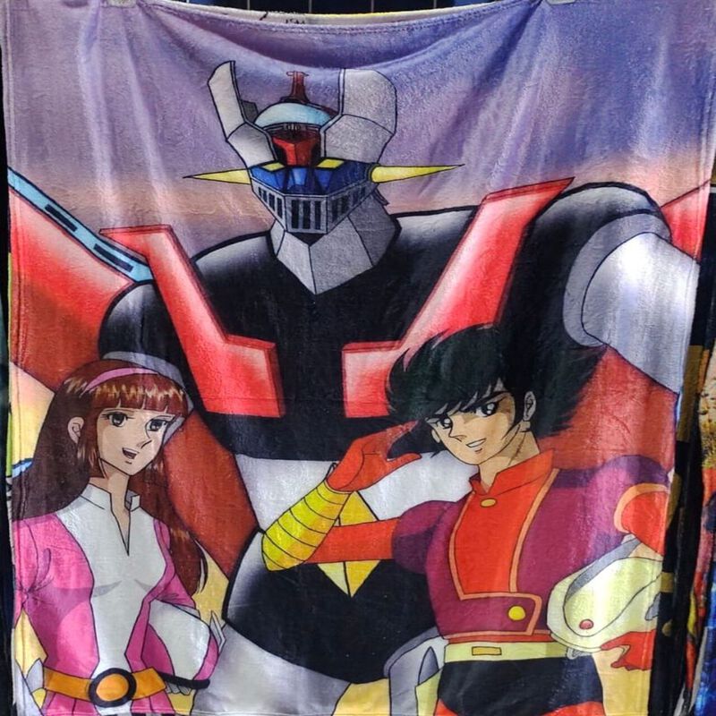 Exclusiva! Cobija Frazada Ultra Suave Mazinger ... image number null