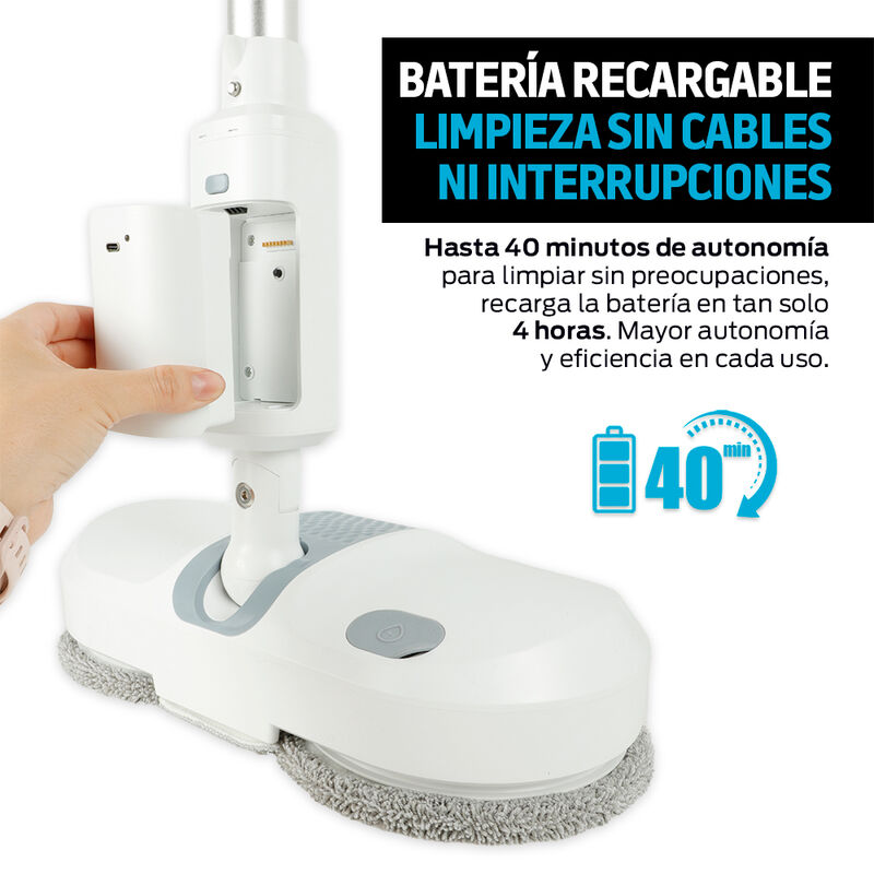 Trapeador Eléctrico Giratorio 200 RPM Mop Atomi... image number null