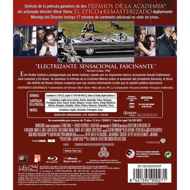 JFK: Caso Abierto [Blu-ray] (1991) J.F.K. image number null