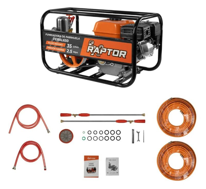 Fumigadora De Parihuela Raptor C/motor 6.5 Hp F... image number null