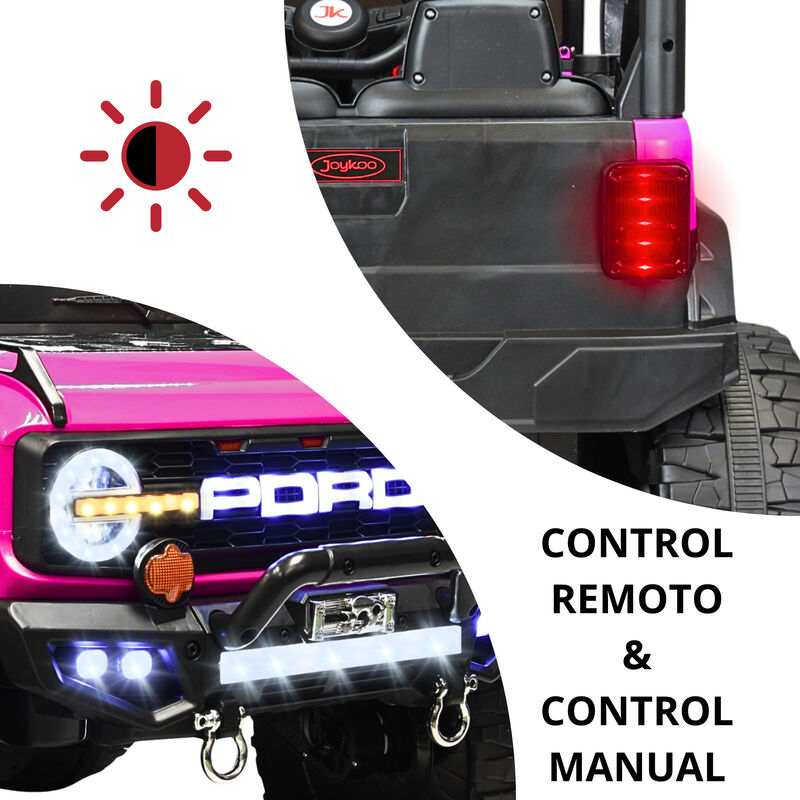 Montable Electrico Camioneta 4x4 para Ni&ntilde;os Blu... image number null