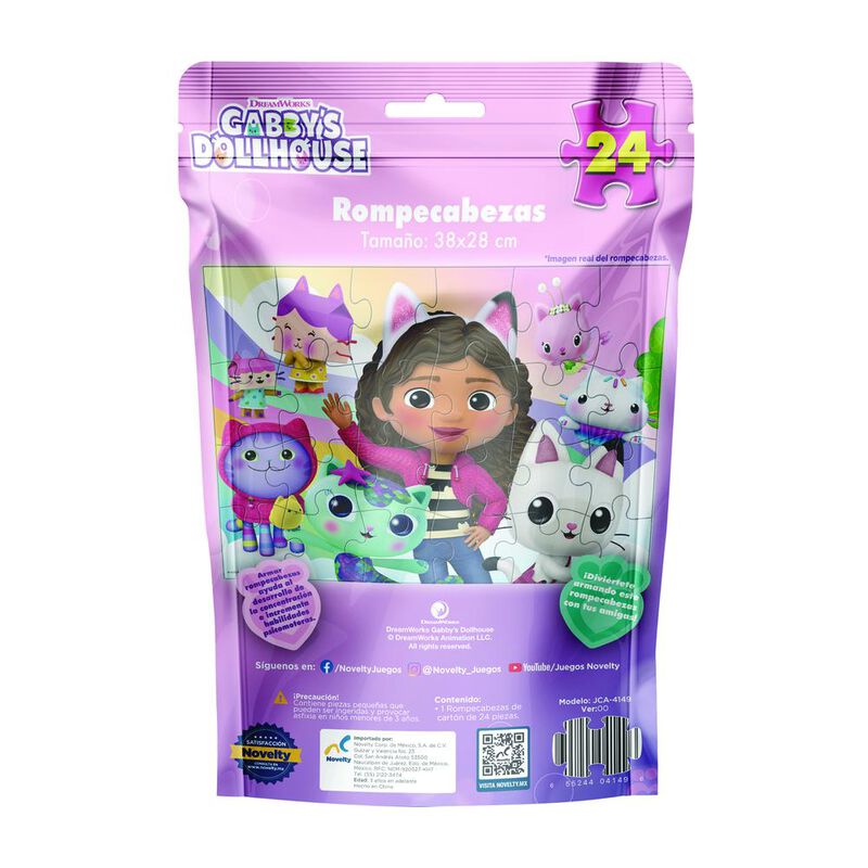 Rompecabezas Gabby&acute;S Dollhouse 24 Piezas image number null