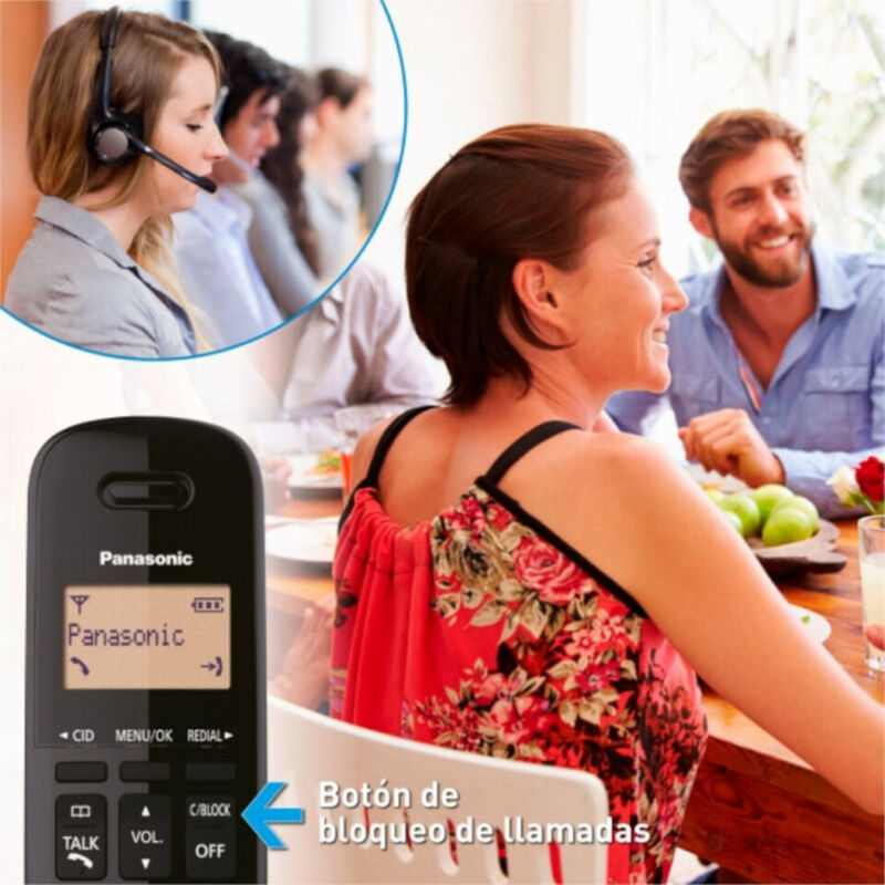 Teléfono Inalámbrico PANASONIC KX-TGB310MEC image number null