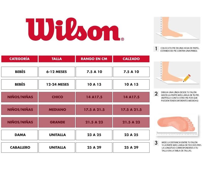 Wilson 5 Pares de Calcetas para Ni&ntilde;o, Color Bla... image number null