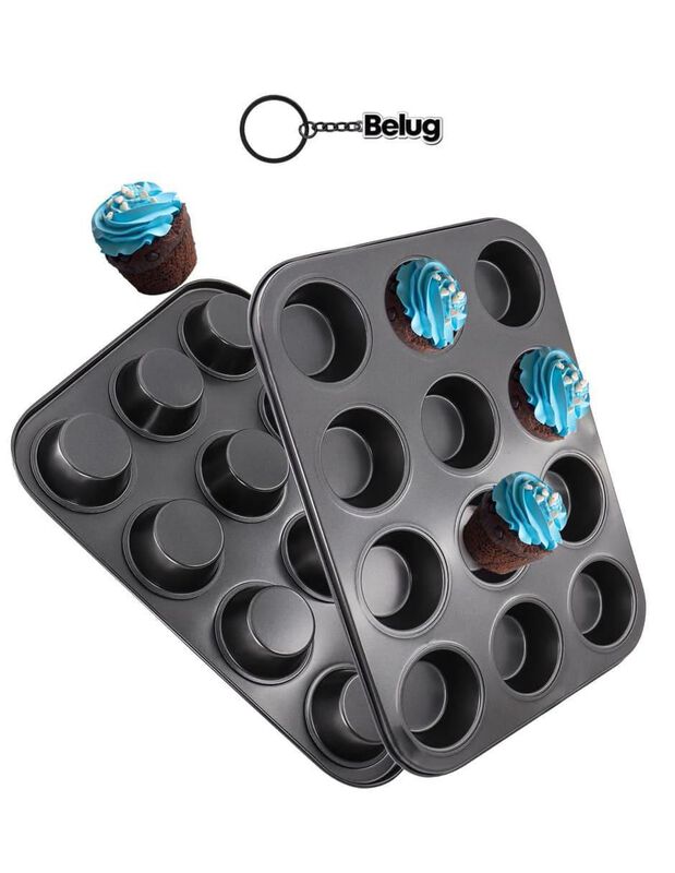 Molde para Cupcakes Casa BIU de acero image number null