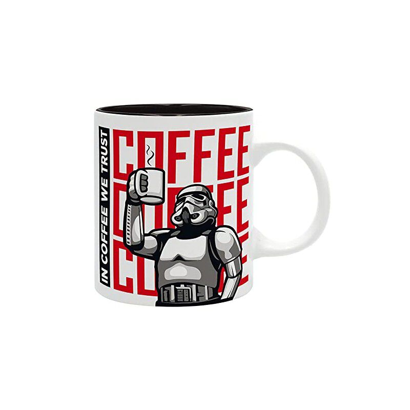Taza "In Coffee We Trust" &mdash; Stormtrooper origin... image number null