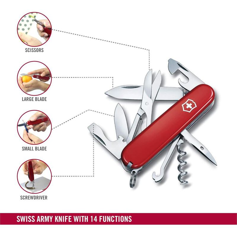 Navaja Victorinox Camper 13 Usos Rojo image number null