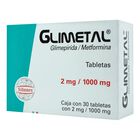 Glimetal Tableta 2 Mg/1000 Mg, 30 Tabletas